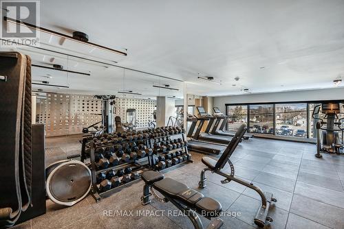 431 - 201 Brock Street, Whitby (Downtown Whitby), ON - Indoor Photo Showing Gym Room