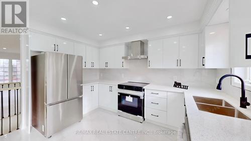 51 Denison Avenue, Brampton, ON - Indoor Photo Showing Kitchen With Stainless Steel Kitchen With Double Sink With Upgraded Kitchen