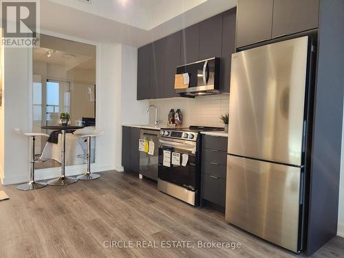 1111 - 225 Malta Avenue, Brampton, ON - Indoor Photo Showing Kitchen With Stainless Steel Kitchen