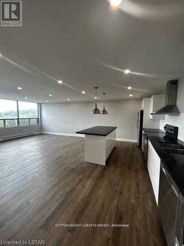 406 - 45 Pond Mills Road, London, ON - Indoor Photo Showing Kitchen With Double Sink