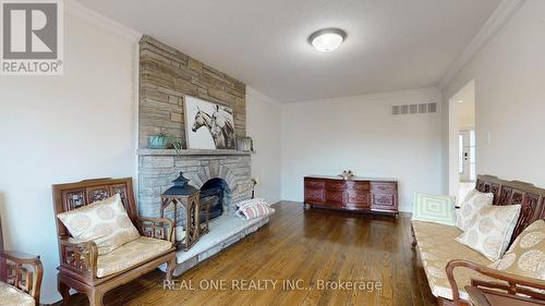 133 Risebrough Circuit, Markham, ON - Indoor Photo Showing Living Room With Fireplace