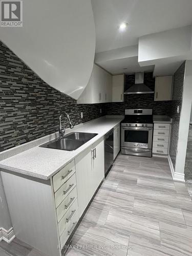 Bsmt - 67 Cartwright Boulevard, Vaughan, ON - Indoor Photo Showing Kitchen With Double Sink