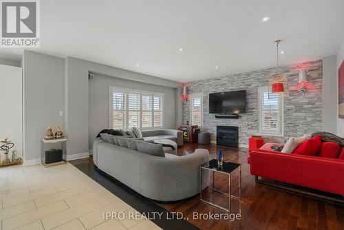 2 George Mckenzie Court, Toronto, ON - Indoor Photo Showing Living Room With Fireplace