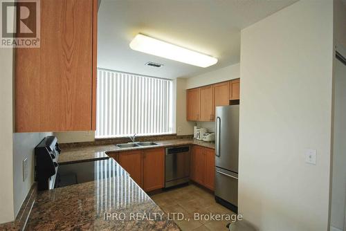 206 - 2585 Erin Centre Boulevard, Mississauga, ON - Indoor Photo Showing Kitchen With Double Sink