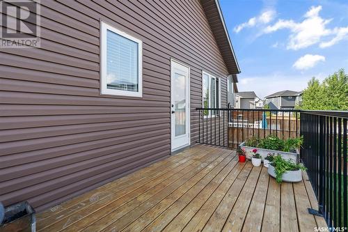 230 Newton Link, Saskatoon, SK - Outdoor With Deck Patio Veranda With Exterior