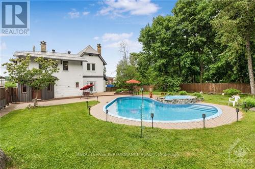 449 Mcgill Street, Hawkesbury, ON - Outdoor With In Ground Pool With Backyard