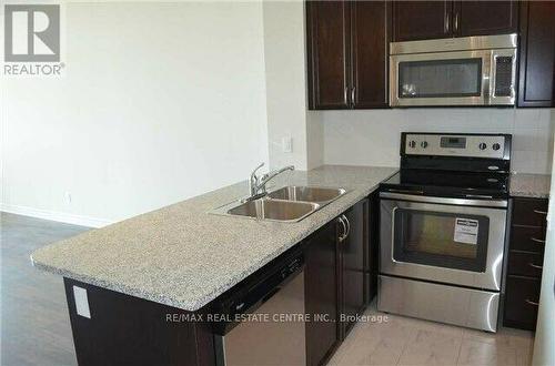 1111 - 339 Rathburn Road W, Mississauga, ON - Indoor Photo Showing Kitchen With Stainless Steel Kitchen With Double Sink