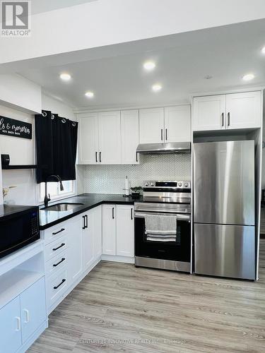 1 Edward Street, Ajax, ON - Indoor Photo Showing Kitchen With Stainless Steel Kitchen With Upgraded Kitchen