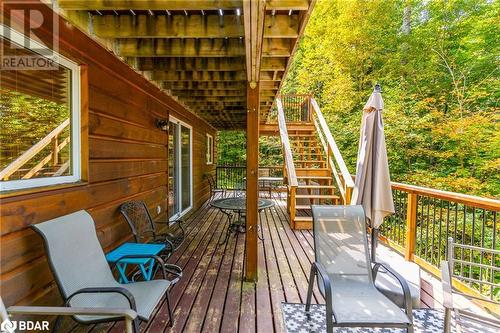 1091 Eashores Road, Haliburton, ON - Outdoor With Deck Patio Veranda With Exterior