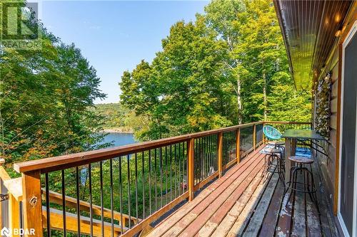 1091 Eashores Road, Haliburton, ON - Outdoor With Body Of Water With Balcony With Deck Patio Veranda