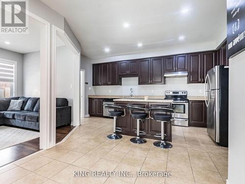 40 Saint Dennis Road, Brampton, ON - Indoor Photo Showing Kitchen With Stainless Steel Kitchen