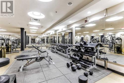 505 - 80 Absolute Avenue, Mississauga, ON - Indoor Photo Showing Gym Room