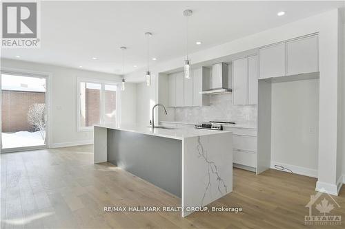 484 Woodland Avenue, Ottawa, ON - Indoor Photo Showing Kitchen With Upgraded Kitchen