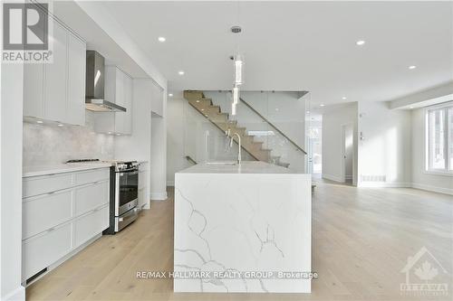 484 Woodland Avenue, Ottawa, ON - Indoor Photo Showing Kitchen With Upgraded Kitchen