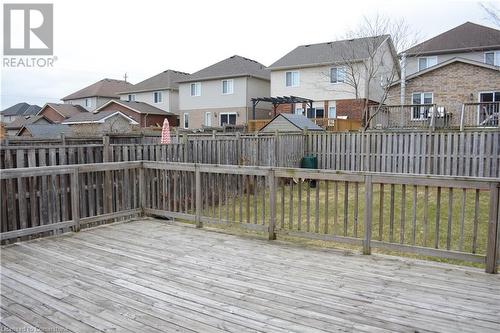 Wooden terrace with a pergola - 157 Cranbrook Street, Kitchener, ON - Outdoor With Exterior