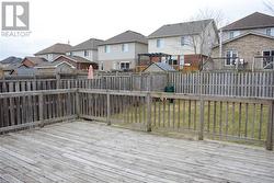 Wooden terrace with a pergola - 