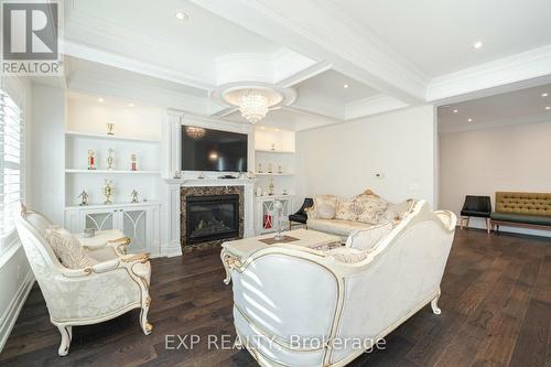 1 Battersea Crescent, Toronto, ON - Indoor Photo Showing Living Room With Fireplace