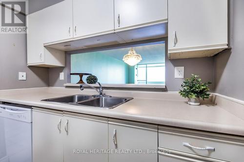 606 - 1665 Pickering Parkway, Pickering, ON - Indoor Photo Showing Kitchen With Double Sink