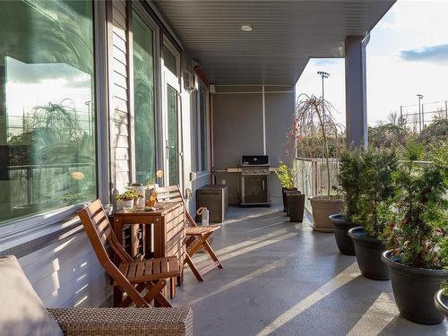 205-10670 Mcdonald Park Rd, North Saanich, BC - Outdoor With Deck Patio Veranda With Exterior