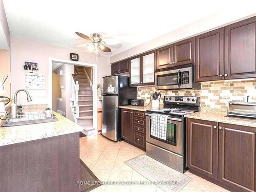 52 Gleave Terr, Milton, ON - Indoor Photo Showing Kitchen With Stainless Steel Kitchen