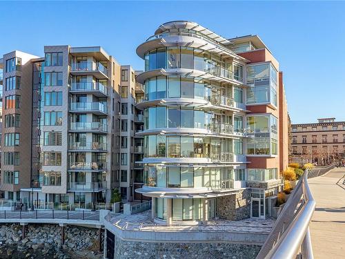 312B-456 Pandora Ave, Victoria, BC - Outdoor With Balcony With Facade