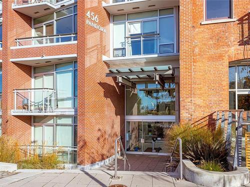 312B-456 Pandora Ave, Victoria, BC - Outdoor With Balcony With Exterior