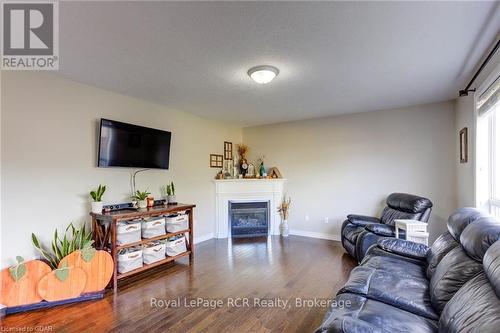 132 Schmidt Drive, Wellington North (Arthur), ON - Indoor Photo Showing Living Room With Fireplace