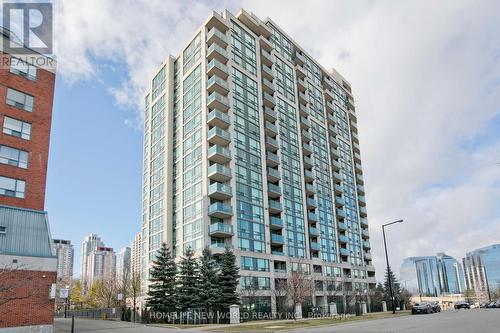 1611 - 68 Grangeway Avenue, Toronto, ON - Outdoor With Balcony With Facade