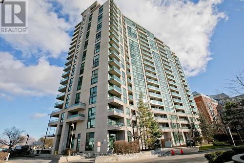 1611 - 68 Grangeway Avenue, Toronto, ON - Outdoor With Balcony With Facade