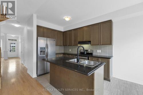 19 Sky Harbour Drive, Brampton, ON - Indoor Photo Showing Kitchen With Double Sink