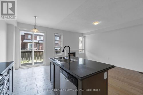 19 Sky Harbour Drive, Brampton, ON - Indoor Photo Showing Kitchen With Double Sink