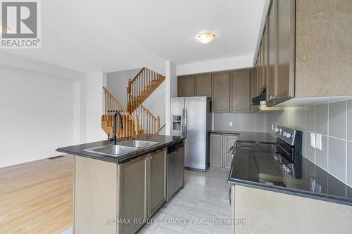 19 Sky Harbour Drive, Brampton, ON - Indoor Photo Showing Kitchen With Double Sink