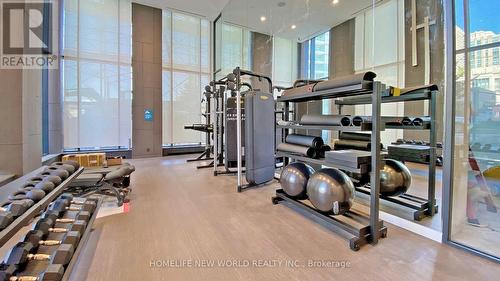 3103 - 15 Holmes Avenue, Toronto, ON - Indoor Photo Showing Gym Room