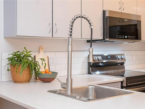 301-76 Gorge Rd West, Saanich, BC - Indoor Photo Showing Kitchen