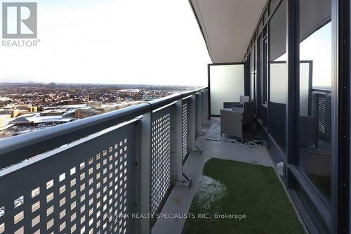 1313 - 2520 Eglinton Avenue W, Mississauga, ON - Outdoor With Balcony With View