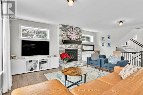 325 William Hay Drive W, Beckwith, ON - Indoor Photo Showing Living Room With Fireplace