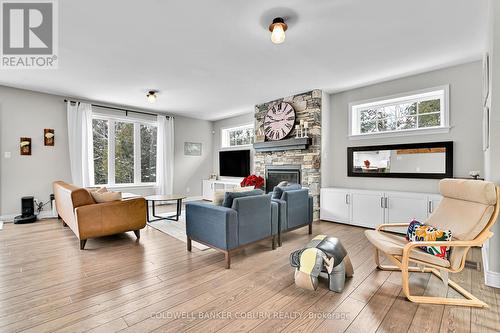 325 William Hay Drive W, Beckwith, ON - Indoor Photo Showing Living Room With Fireplace