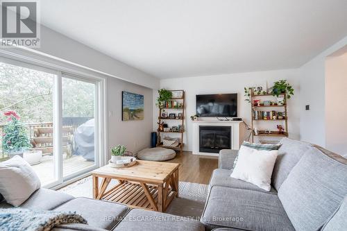 109 Main Street W, Grimsby, ON - Indoor Photo Showing Living Room With Fireplace