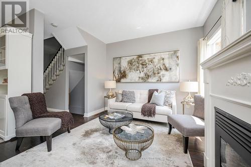 2320 Dalebrook Drive, Oakville, ON - Indoor Photo Showing Living Room With Fireplace