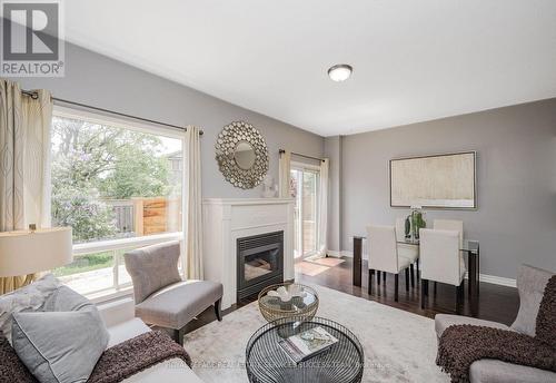 2320 Dalebrook Drive, Oakville, ON - Indoor Photo Showing Living Room With Fireplace