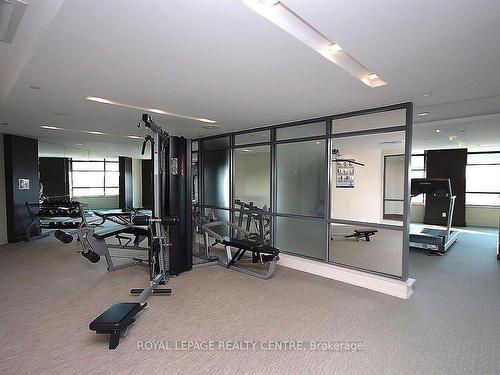 1210-225 Sherway Gardens Rd, Toronto, ON - Indoor Photo Showing Gym Room