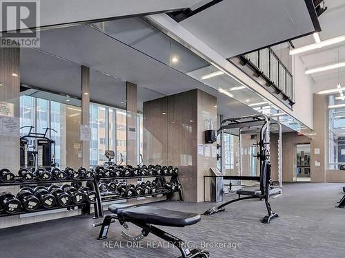 3503 - 89 Dunfield Avenue, Toronto, ON - Indoor Photo Showing Gym Room