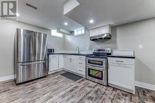 Bsmt - 12 Leggett Drive, Ajax, ON - Indoor Photo Showing Kitchen