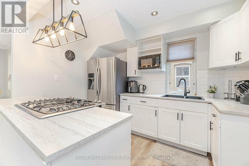 387 Hopewell Avenue, Toronto, ON - Indoor Photo Showing Kitchen With Double Sink With Upgraded Kitchen