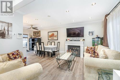 387 Hopewell Avenue, Toronto, ON - Indoor Photo Showing Living Room With Fireplace