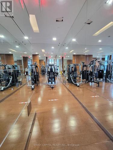 1101 - 5 Valhalla Inn Road, Toronto, ON - Indoor Photo Showing Gym Room