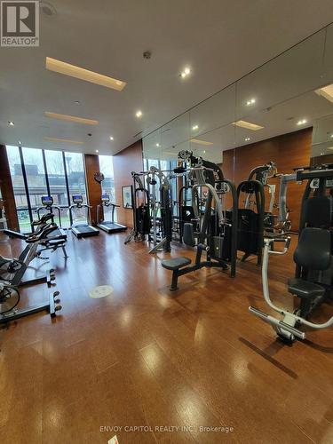 1101 - 5 Valhalla Inn Road, Toronto, ON - Indoor Photo Showing Gym Room