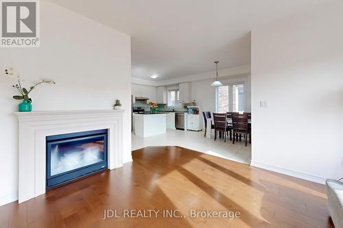 213 Paradelle Drive, Richmond Hill, ON - Indoor Photo Showing Living Room With Fireplace