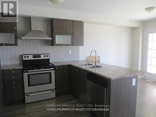 142 Golden Springs Drive, Brampton, ON - Indoor Photo Showing Kitchen With Stainless Steel Kitchen With Double Sink With Upgraded Kitchen