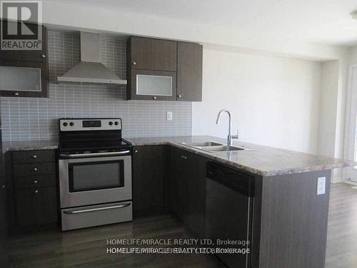 142 Golden Springs Drive, Brampton, ON - Indoor Photo Showing Kitchen With Stainless Steel Kitchen With Double Sink With Upgraded Kitchen